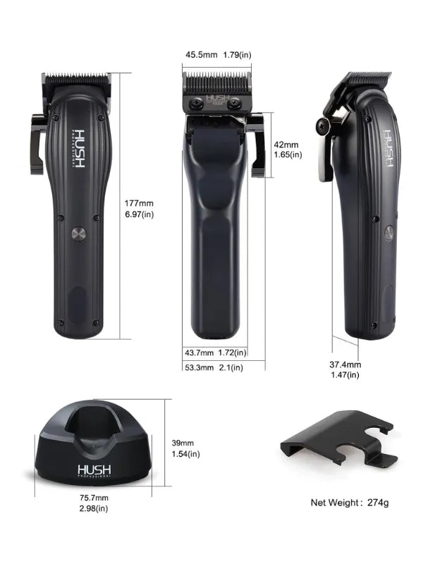 Hush Professional Low Noise Cordless Clipper #C2