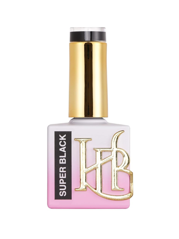 HyBa Beauty Hybrid Super Black Gel Polish Refill Kit