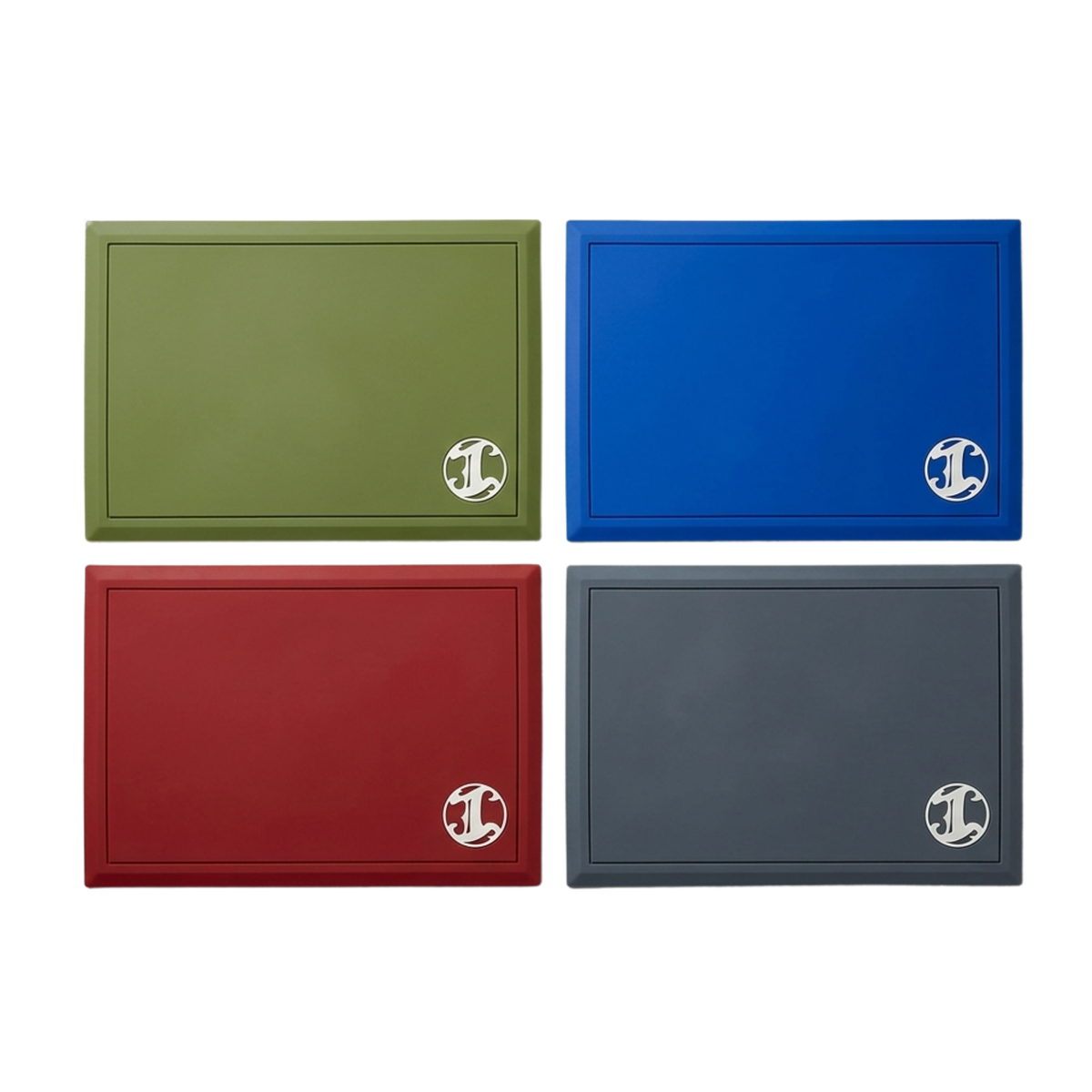 Irving Tapered Barber Workstation Mat Assorted Colors