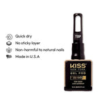 KISS New York Gel Pro Polish No Wipe Top Coat