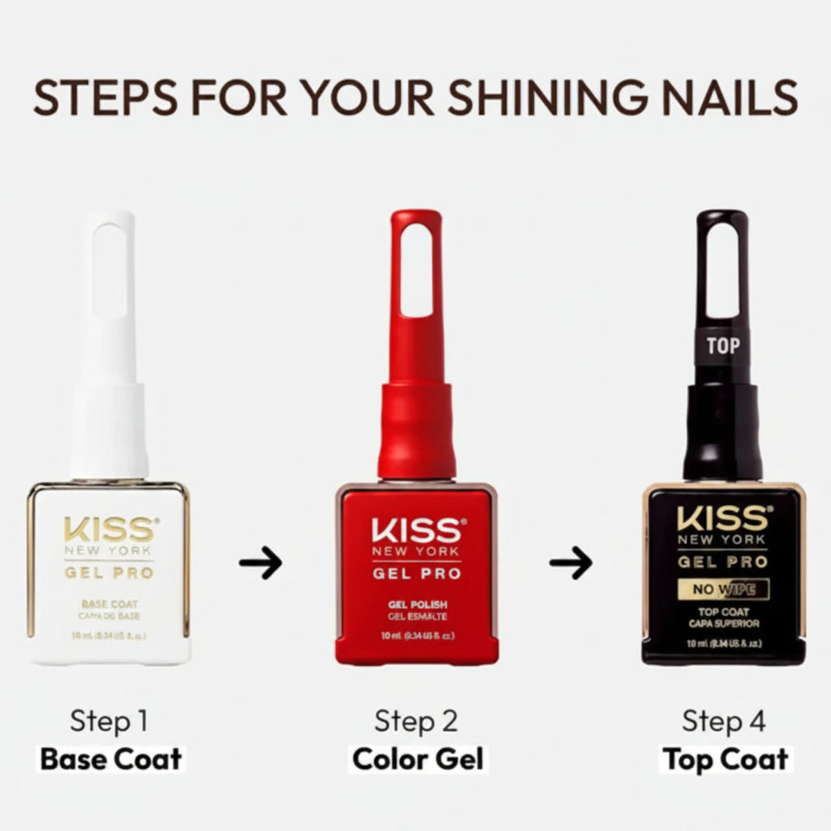 KISS New York Gel Pro Polish Basecoat