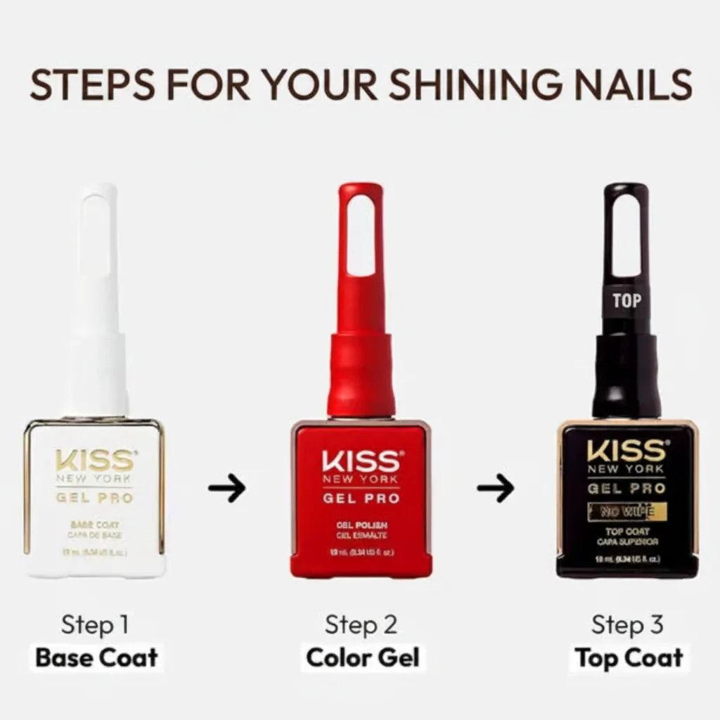 KISS New York Gel Pro Polish No Wipe Top Coat