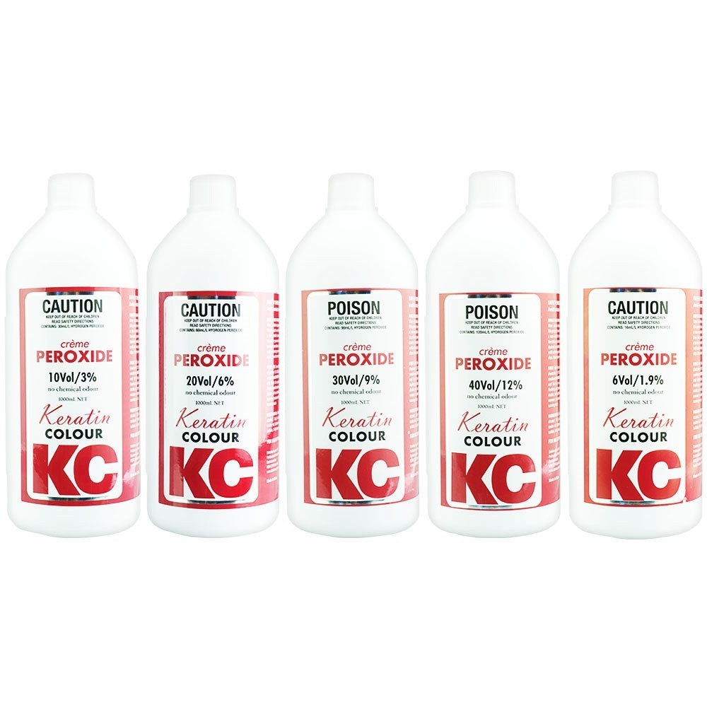 Keratin Colour Hair Peroxide 40 Volume 1000ml