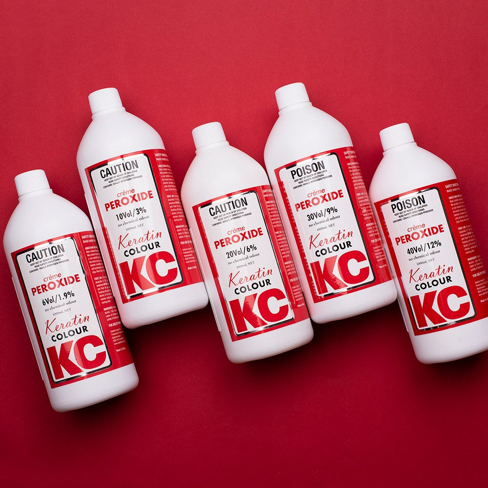 Keratin Colour Hair Peroxide 40 Volume 1000ml