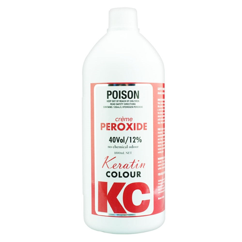 Keratin Colour Hair Peroxide 40 Volume 1000ml