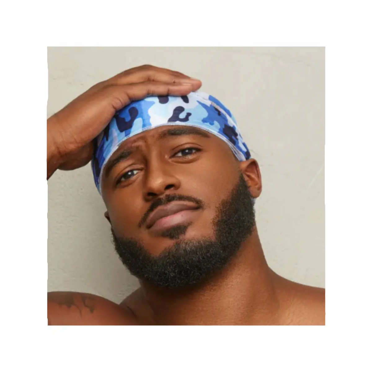 KISS Colors & Care Power Wave Silky Satin Durag #KHDUPPM05