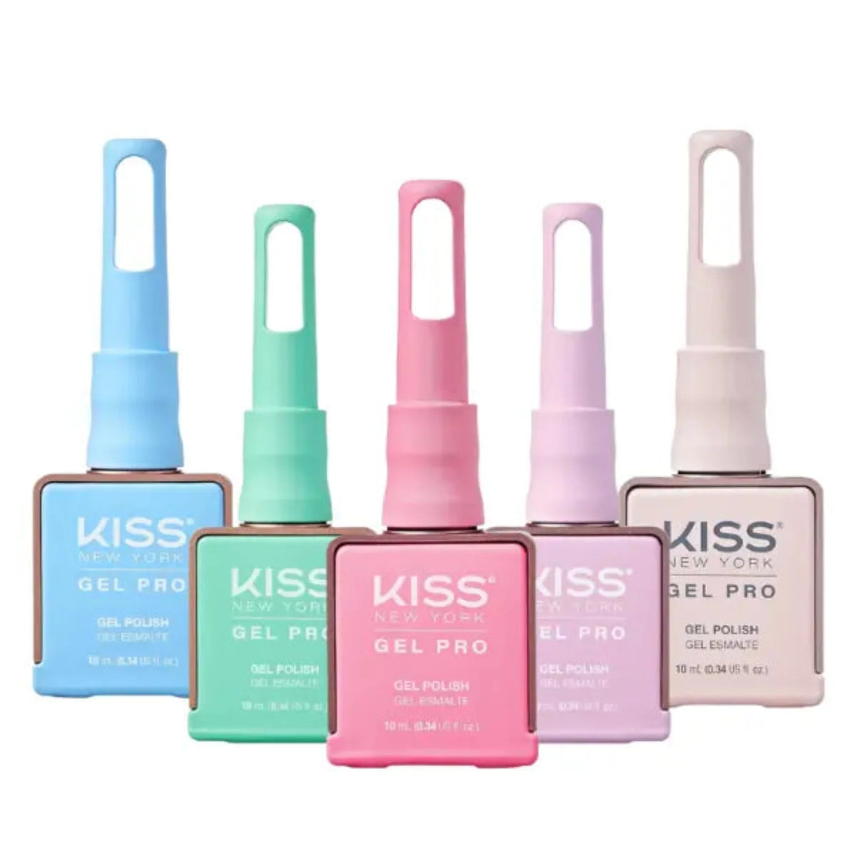 KISS New York Gel Pro Polish - Pastel Collection
