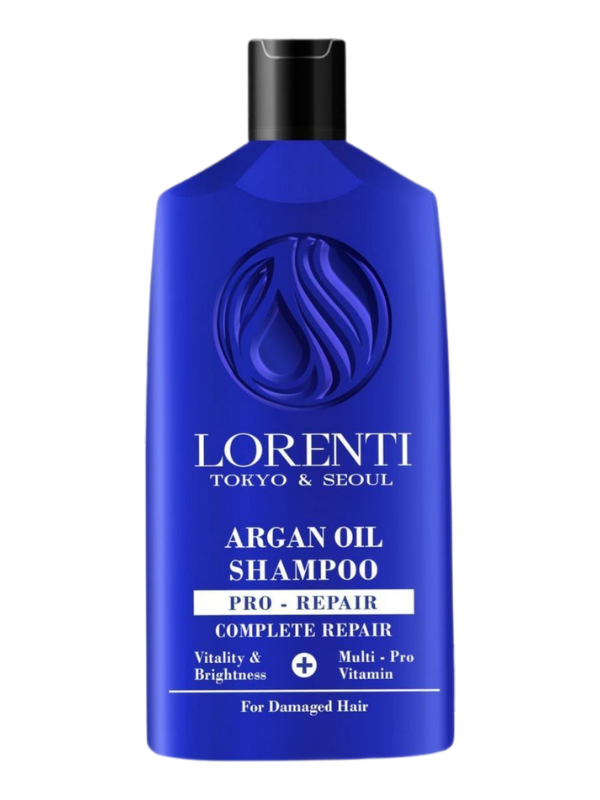 Lorenti Shampoo 630ml - Sulfate-Free, Keratin & Argan Infusion for Healthy Hair