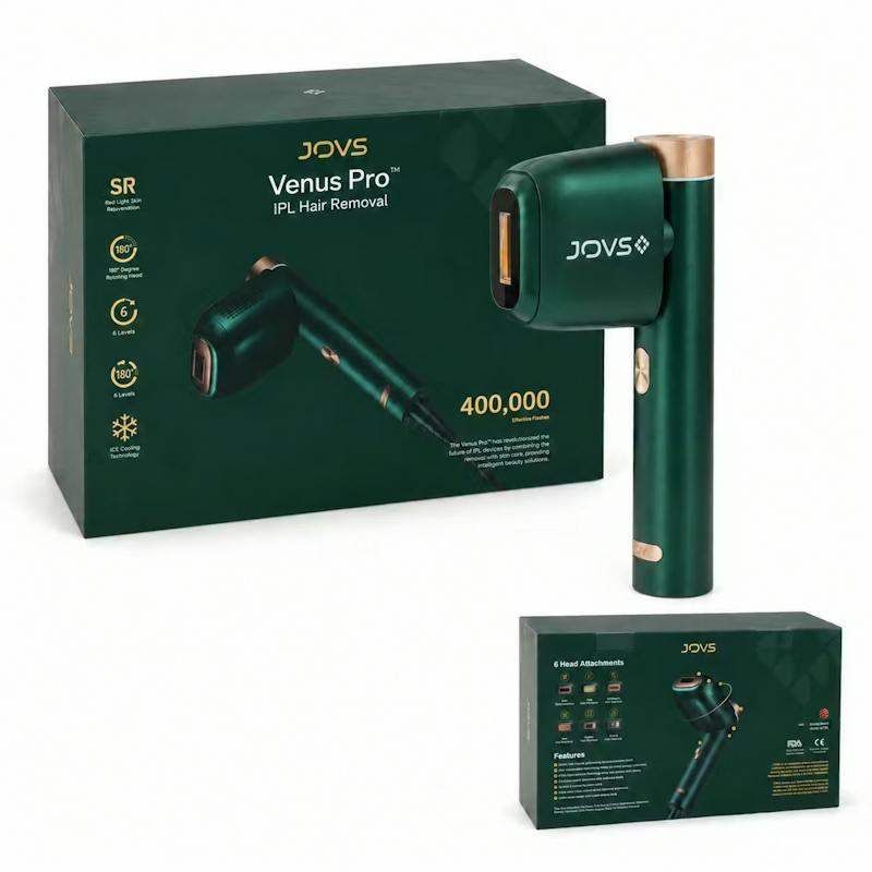 JOVS Venus Pro IPL Hair Removal Device with Ice Cooling