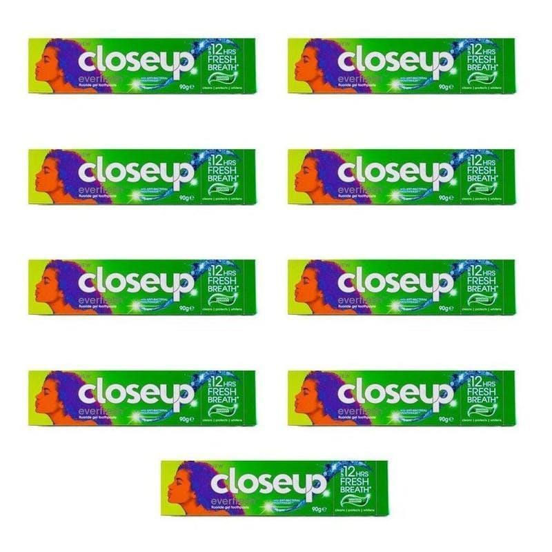 Closeup Everfresh Gel Toothpaste 9 Pack