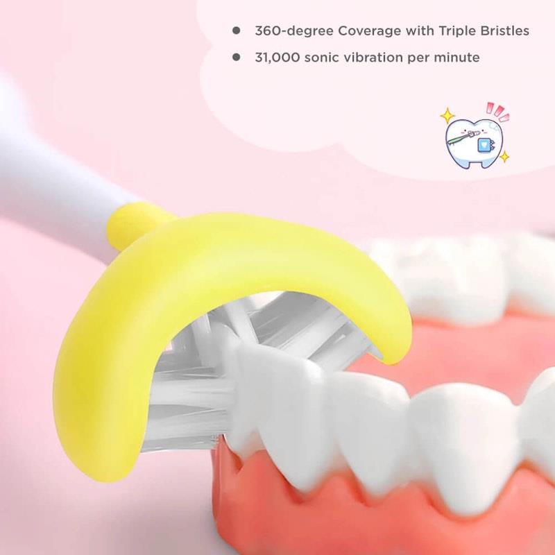Caremax Rechargeable Triple Bristle Sonic Toothbrush