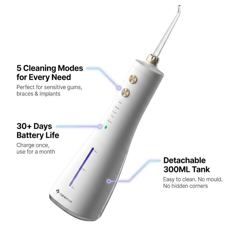 Caremax Rechargeable Water Flosser 200ml