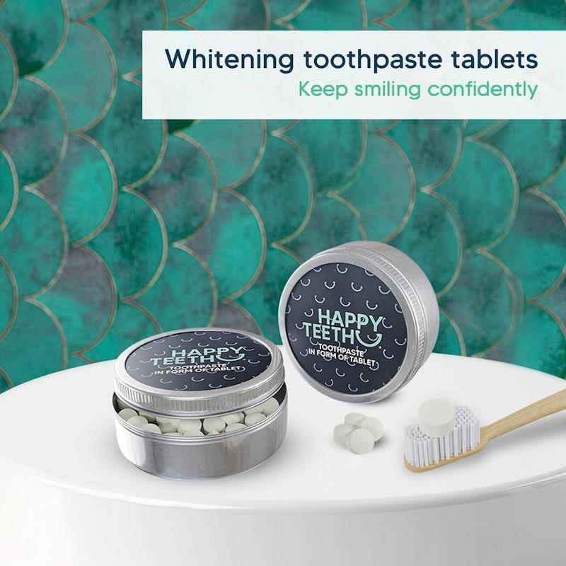 Happy Teeth Remineralising Toothpaste Tablets 60 Tablets