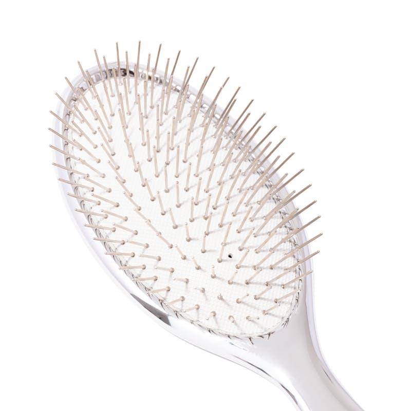 Brushology Metal Pin Paddle Hairbrush