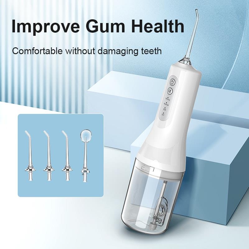 Eevee Electric Toothbrush and Water Flosser Combo Pack White