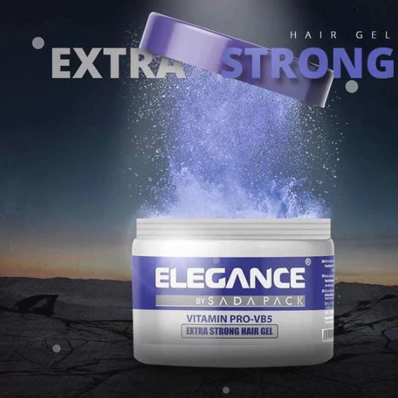 Elegance Extra Strong Protection Hair Gel Medium Hold 250ml