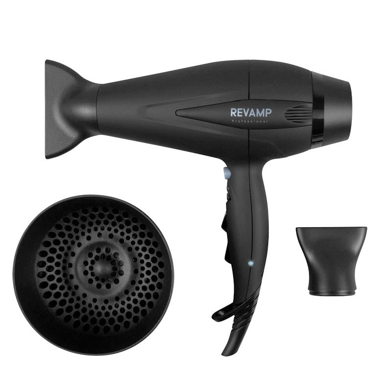 REVAMP Progloss 5500 Hair Dryer and Volume and Wave Bundle