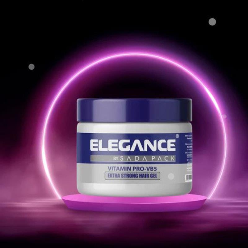 Elegance Extra Strong Protection Hair Gel Medium Hold 250ml