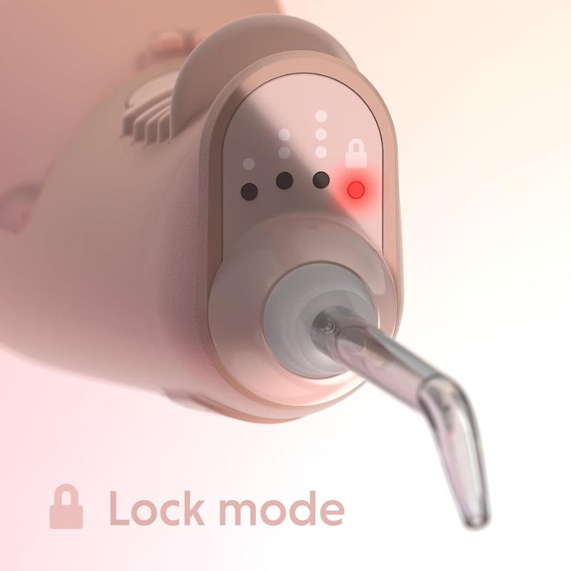ORDO Hydro Sonic Water Flosser and 3 Floss Tips Bundle Rose Gold