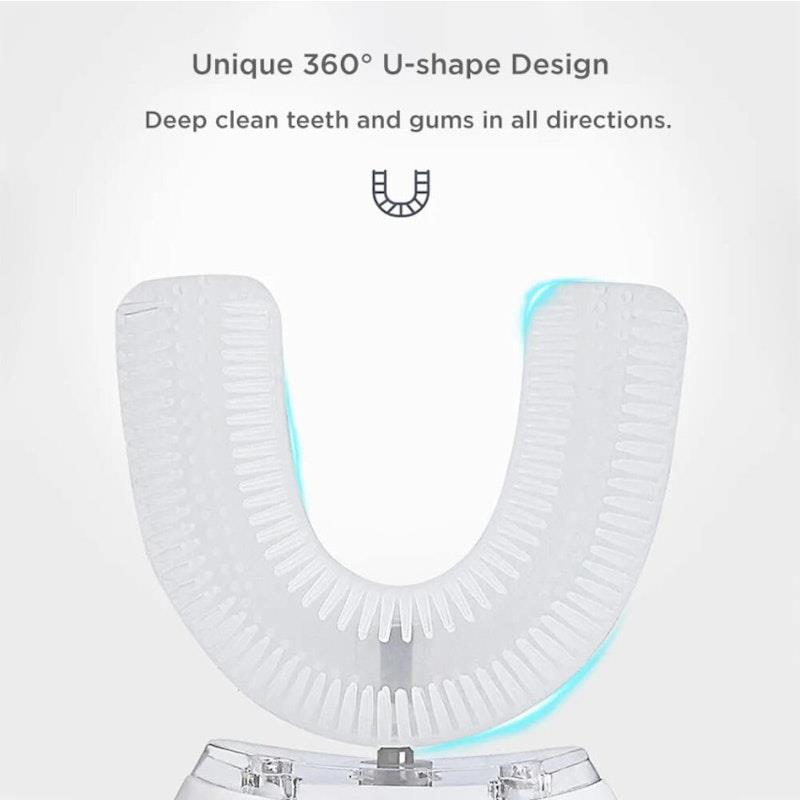 Caremax Ultrasonic Rechargeable 360 Degree Portable Toothbrush