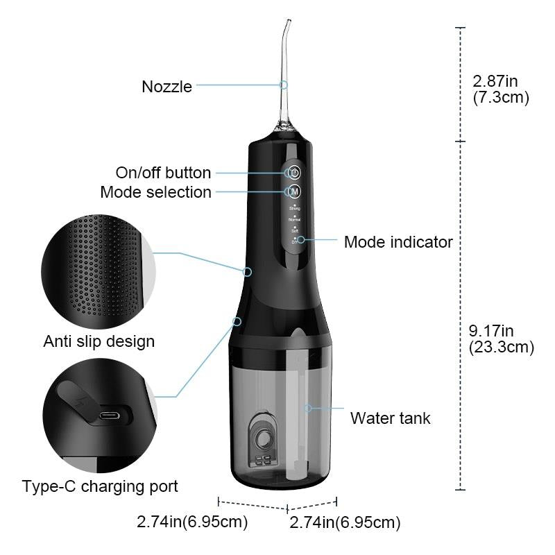 Eevee Electric Water Flosser Portable Oral Cleaner