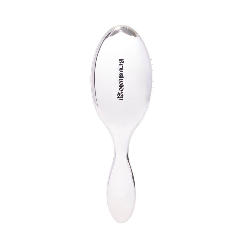 Brushology Metal Pin Paddle Hairbrush