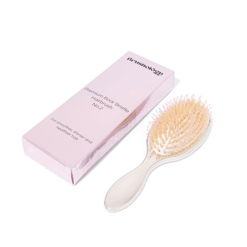 Brushology Premium Boar Bristle Hairbrush No.2