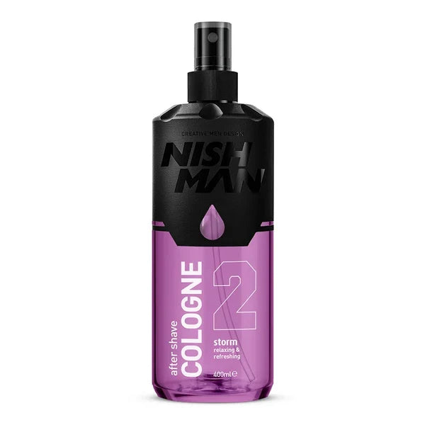 Nish Man After Shave Cologne Spray Storm (02) 400ml