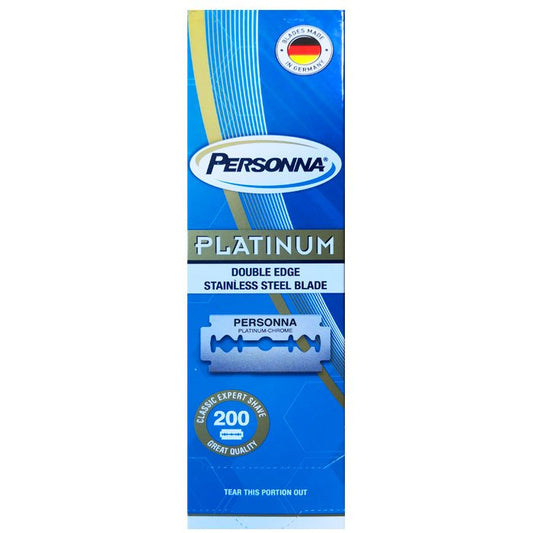 Personna Platinum New Double Edge Razor Blades