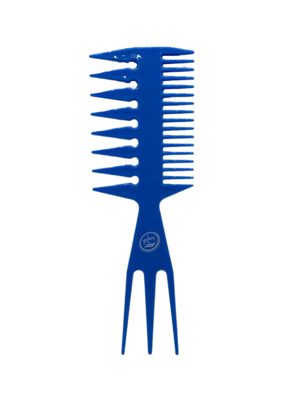 Rolda Barber Hair Multi-Styling Pick Fish Comb Assorted Colors