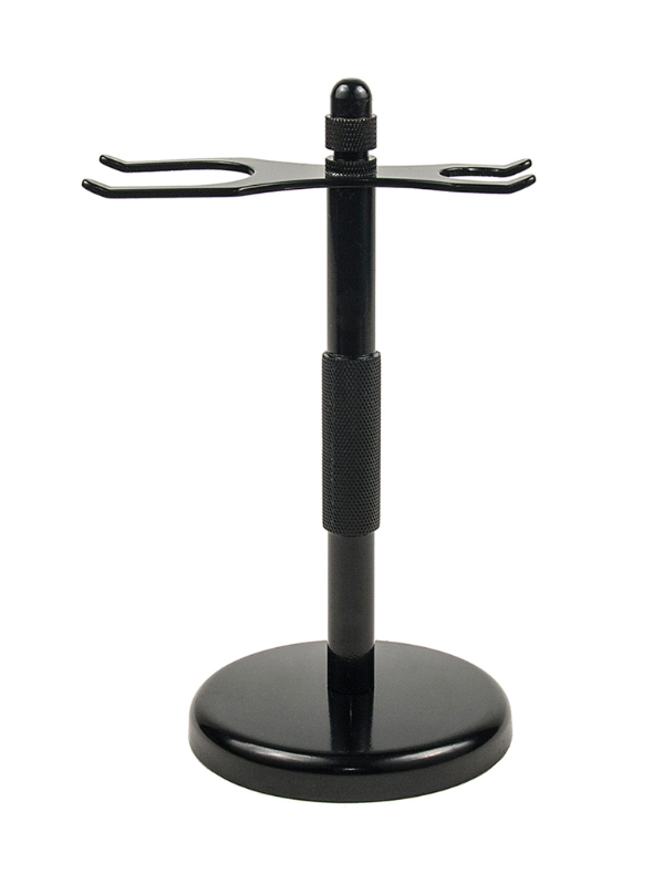 Parker Deluxe Black Safety Razor and Shaving Brush Stand