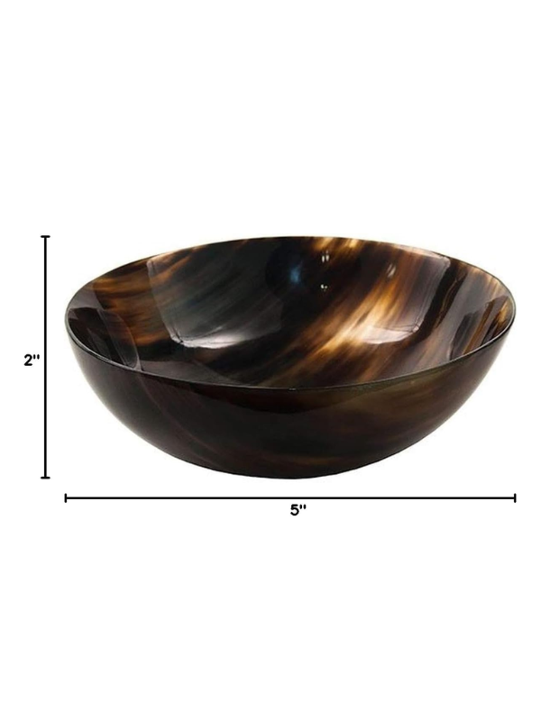 Parker Genuine OX Horn Palm Lathering Bowl