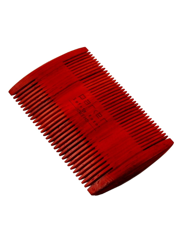 Parker Rosewood Double-Sided Beard Comb #BRDCMB2