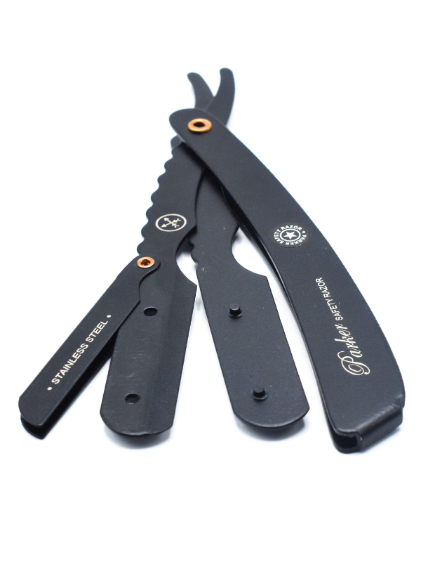 Parker SRXBLK Professional Barber Razor