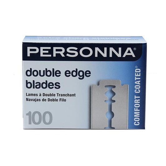 100 Razor Blades Personna Lab Blue Comfort Coated