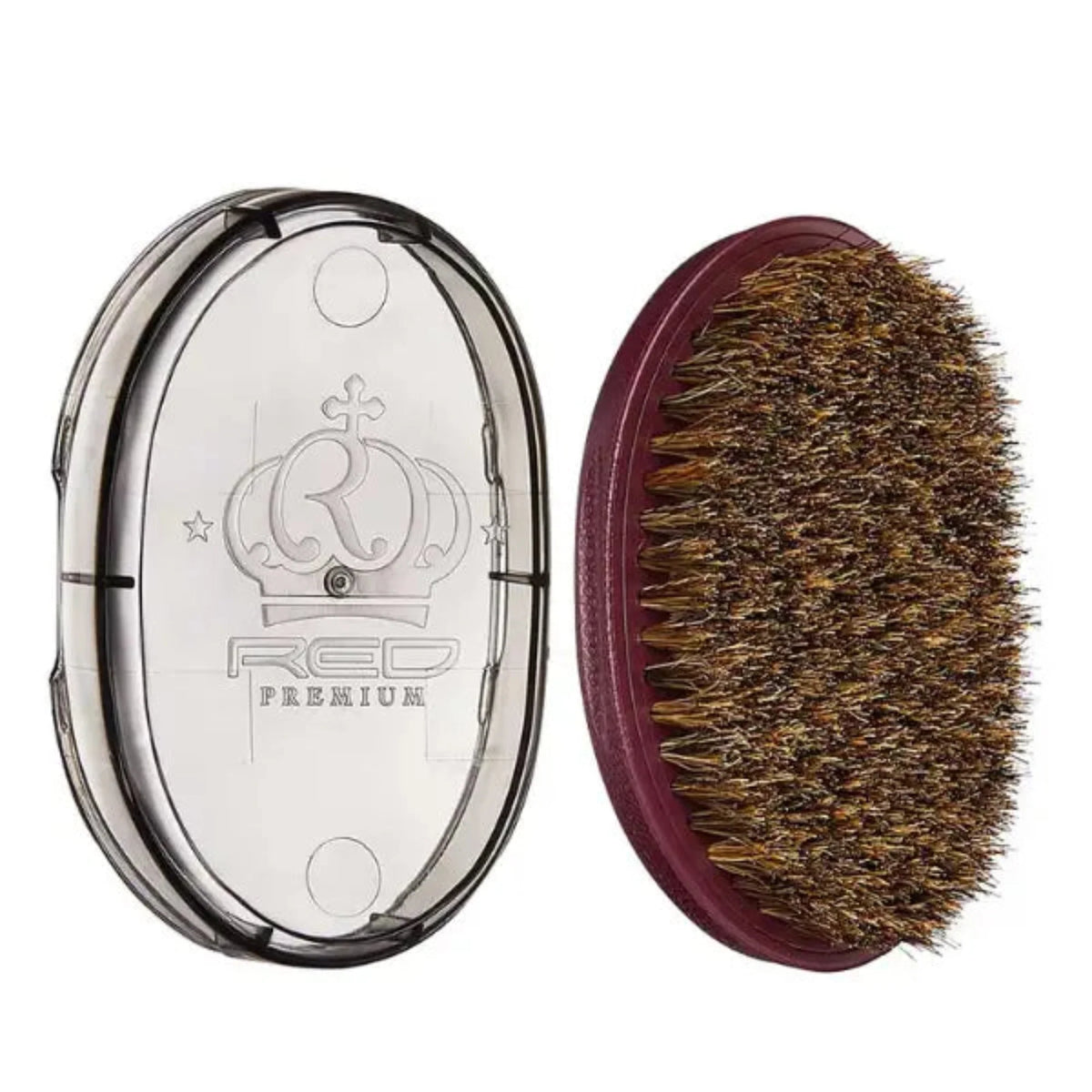 RED Premium Soft Pocket Wave Palm Brush with Case #BR32