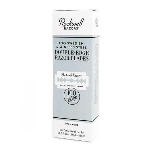 Rockwell Swedish Stainless Steel Double Edge Razor Blades