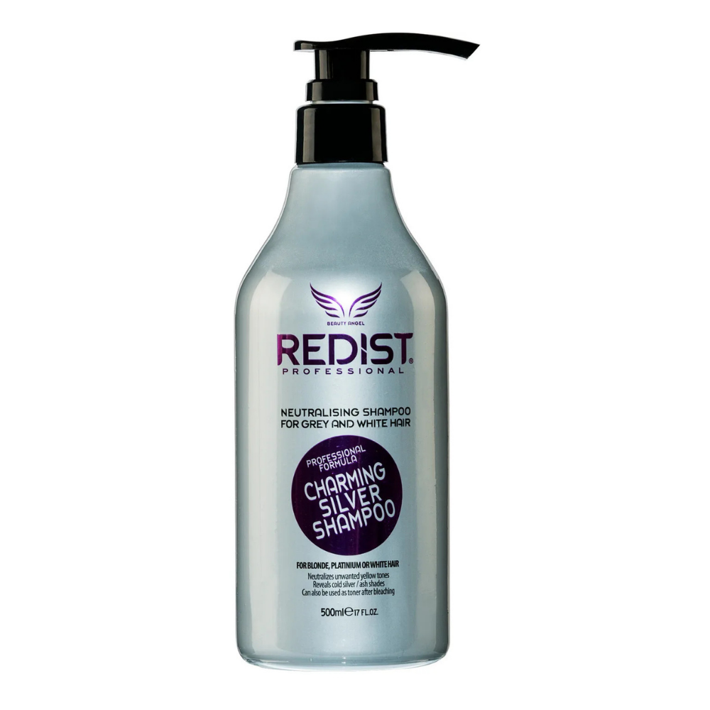 Redist Charming Silver Shampoo - 500ml for Vibrant, Toned Hair