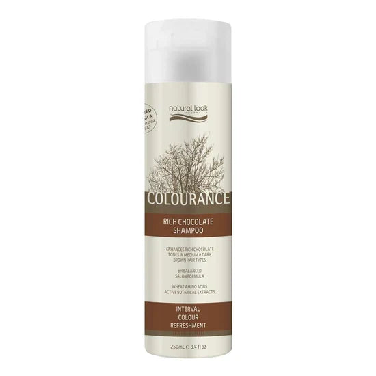 Natural Look Rich Colourance Chocolate Shampoo
