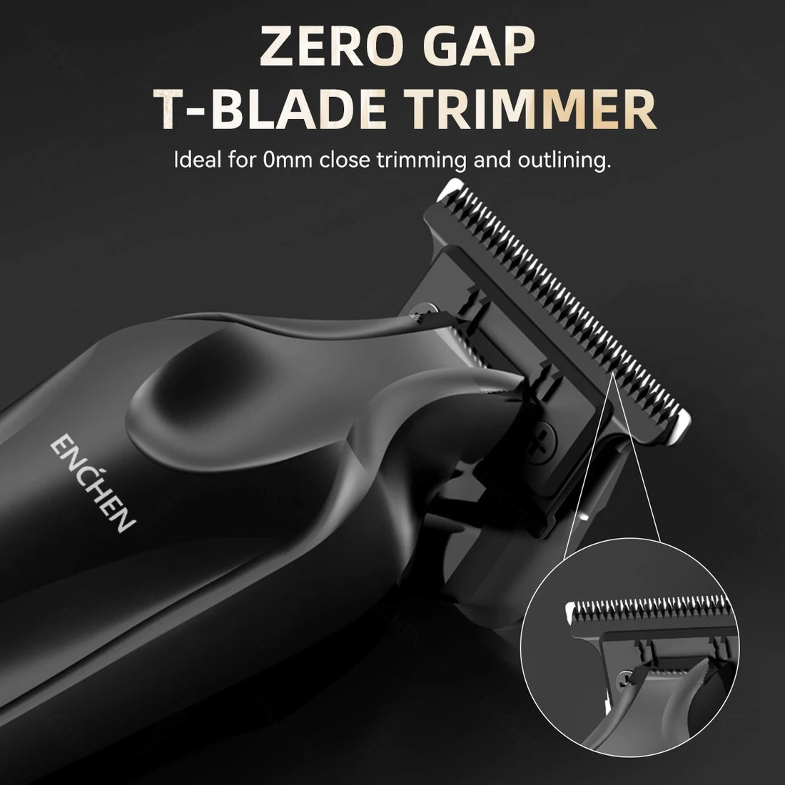 Enchen Sharp 6 Zero Gap T-Blade Trimmer, 5000 RPM