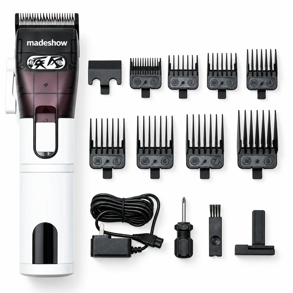 Madeshow M5F MAX and M6 MAX Brushless Clipper and Trimmer, 7200 RPM