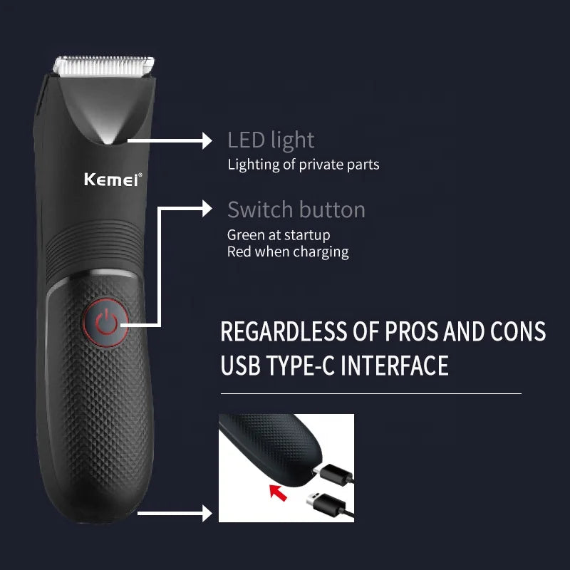 Kemei KM-1838 body groomer