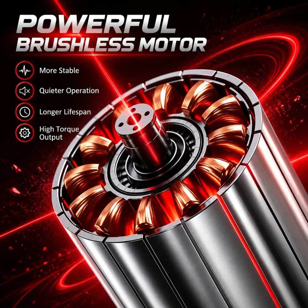 Madeshow M5F MAX and M6 MAX Brushless Clipper and Trimmer, 7200 RPM
