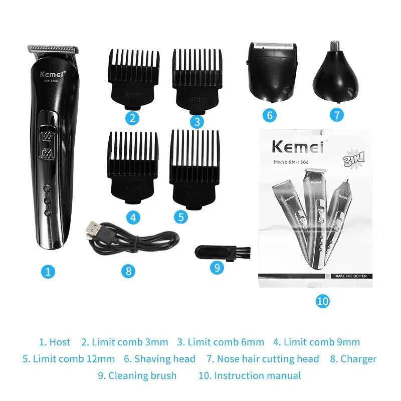 Kemei KM-1506 grooming kit