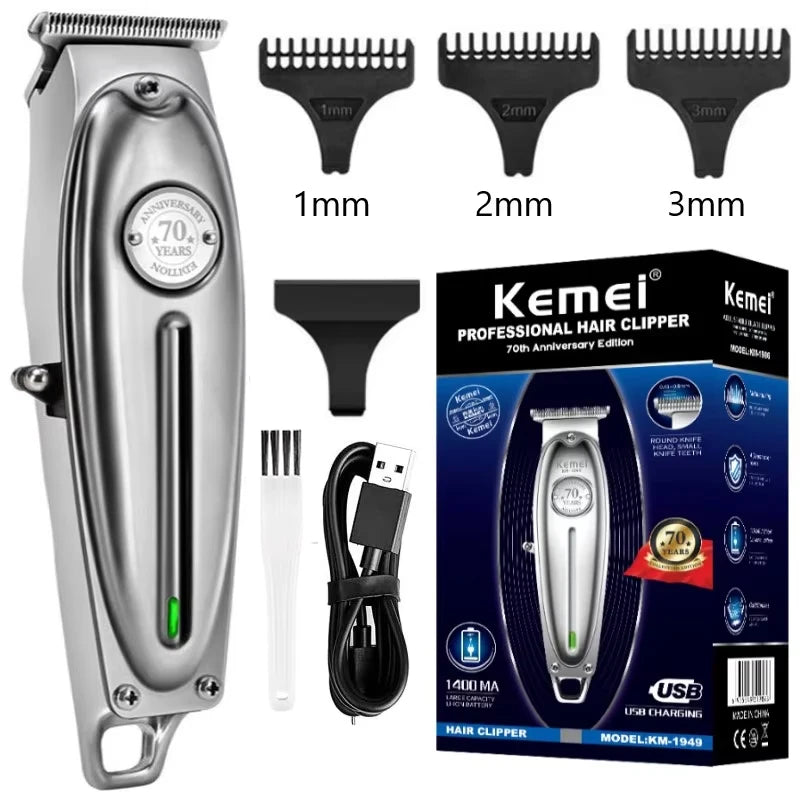 Kemei KM-1949 silver