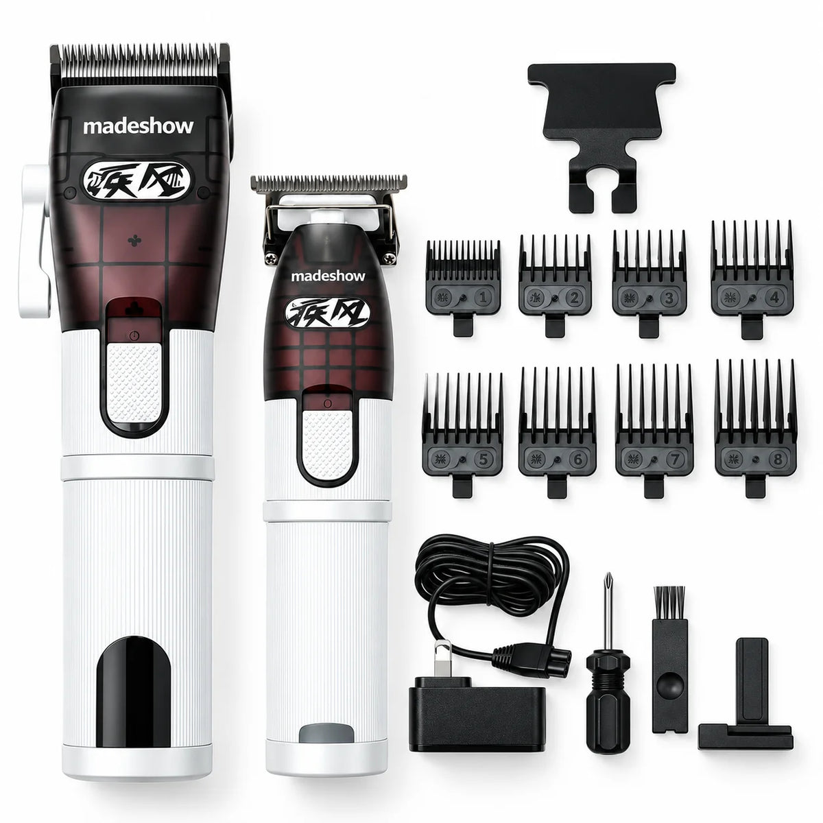 Madeshow M5F MAX and M6 MAX Brushless Clipper and Trimmer, 7200 RPM