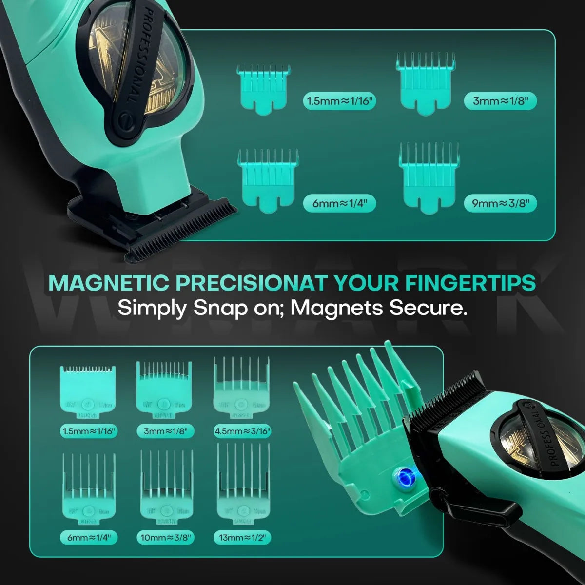WMARK NG-8613 clipper and trimmer kit