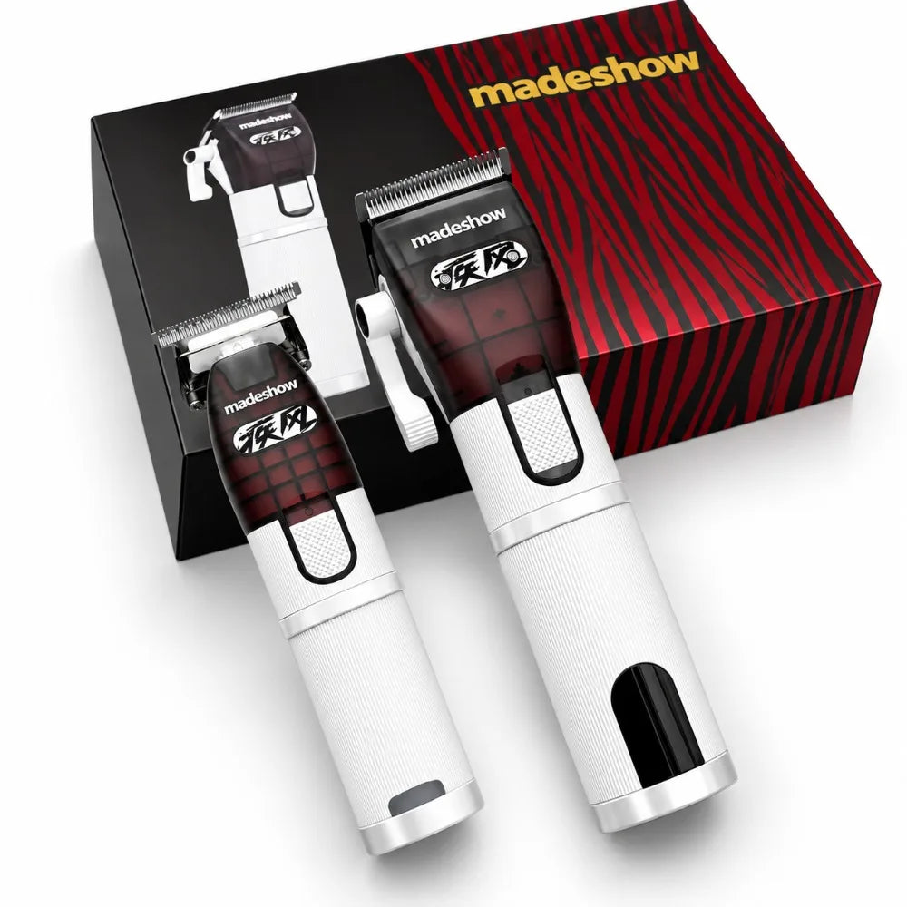 Madeshow M5F MAX and M6 MAX Brushless Clipper and Trimmer, 7200 RPM