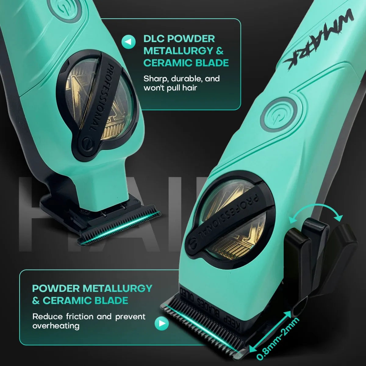 WMARK NG-8613 clipper and trimmer kit