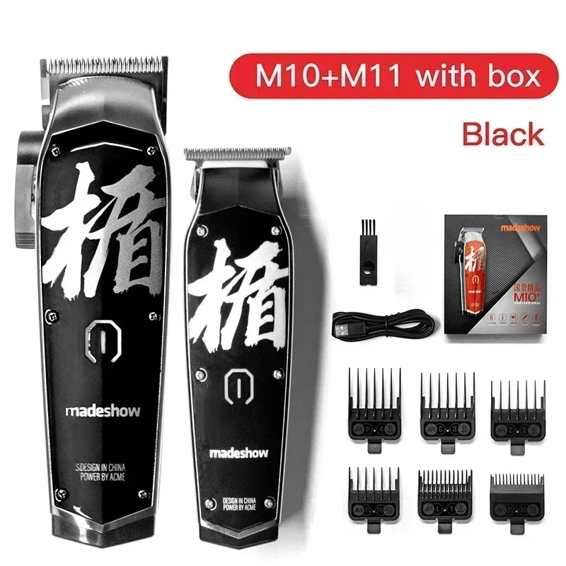 Madeshow M10 Cordless Hair Clipper, USB-C Rechargeable